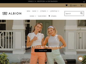 'albionfit.com' screenshot