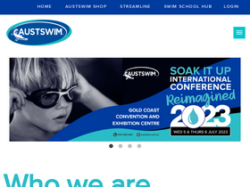 'austswim.com.au' screenshot