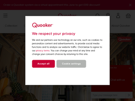 'quooker.co.uk' screenshot