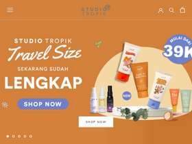 studiotropik.com homepage screenshot