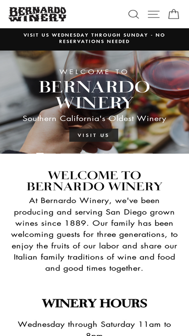 bernardowinery.com