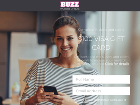 'buzzworthyoffers.com' screenshot