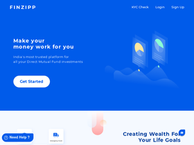 'finzipp.com' screenshot