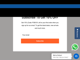 premiumonebackdrops.com homepage screenshot