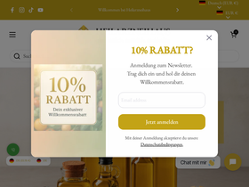 Heilarzneihaus homepage screenshot