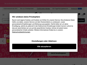 'flaconi.de' screenshot