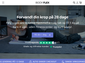 Bodyflex homepage screenshot