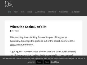 'nik.art' screenshot