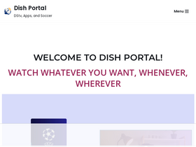'dishportal.com' screenshot