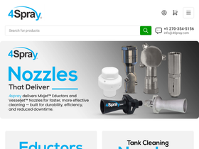 4Spray website screenshot