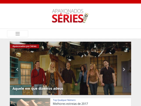 'apaixonadosporseries.com.br' screenshot