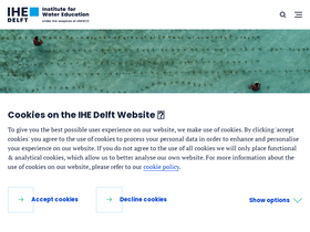 'un-ihe.org' screenshot