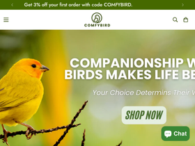comfybird.com website screenshot