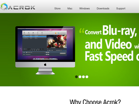 'acrok.com' screenshot