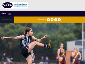 'vafa.com.au' screenshot