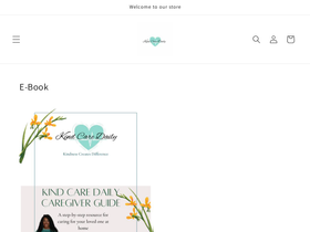 kindcaredaily.com homepage screenshot