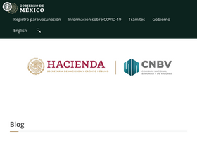 'cnbv.gob.mx' screenshot