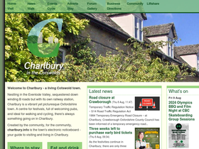 'charlbury.info' screenshot