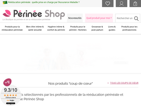 'perineeshop.com' screenshot
