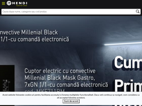 'hendi.ro' screenshot