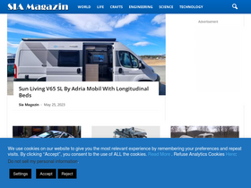 'siamagazin.com' screenshot