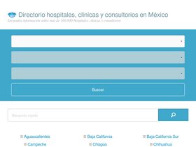 'hospitalesmexico.com' screenshot