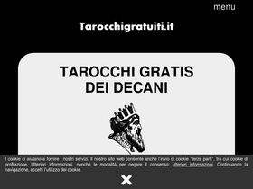 'tarocchigratuiti.it' screenshot