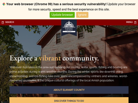 'elkhartcounty.com' screenshot