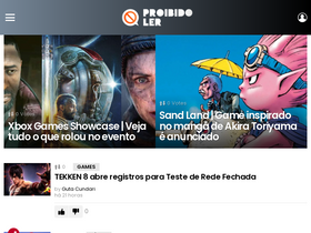 'proibidoler.com' screenshot