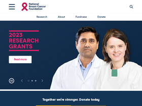 'nbcf.org.au' screenshot