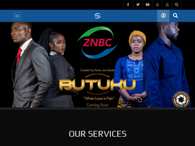 'znbc.co.zm' screenshot
