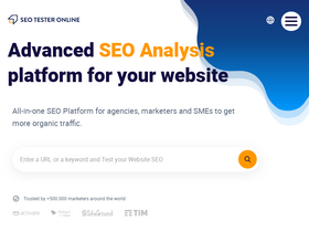 'seotesteronline.com' screenshot