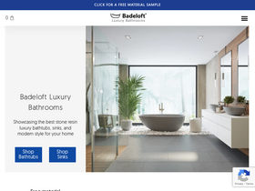 'badeloftusa.com' screenshot