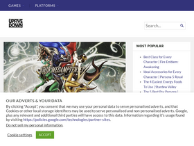 'upfivedown.com' screenshot