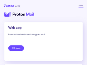 'protonapps.com' screenshot