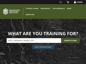 'mtntactical.com' screenshot