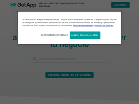 'getapp.es' screenshot