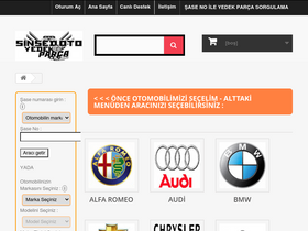 'parcayedek.com' screenshot