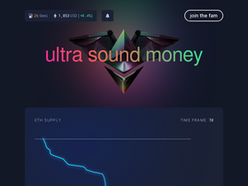 'ultrasound.money' screenshot