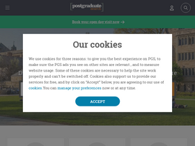 'postgraduatesearch.com' screenshot