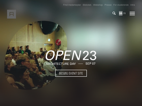 'aarch.dk' screenshot