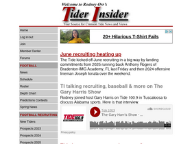 'tiderinsider.com' screenshot