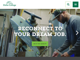 'delta.edu' screenshot