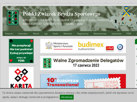 'pzbs.pl' screenshot