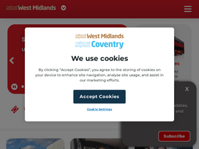 'nxbus.co.uk' screenshot