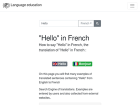 'langs.education' screenshot
