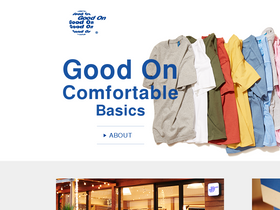 'good-on.com' screenshot