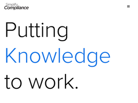 'simplifycompliance.com' screenshot