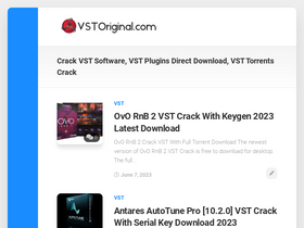 'vstoriginal.com' screenshot