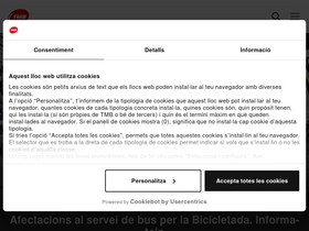 'tmb.cat' screenshot